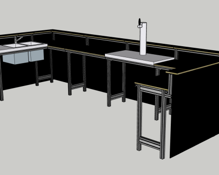 Modulaire toog