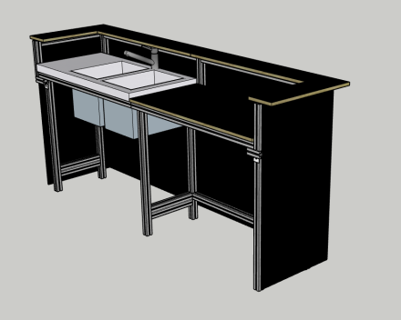 Modulaire toog