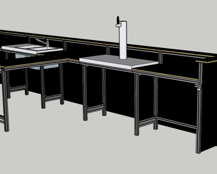 Modulaire toog